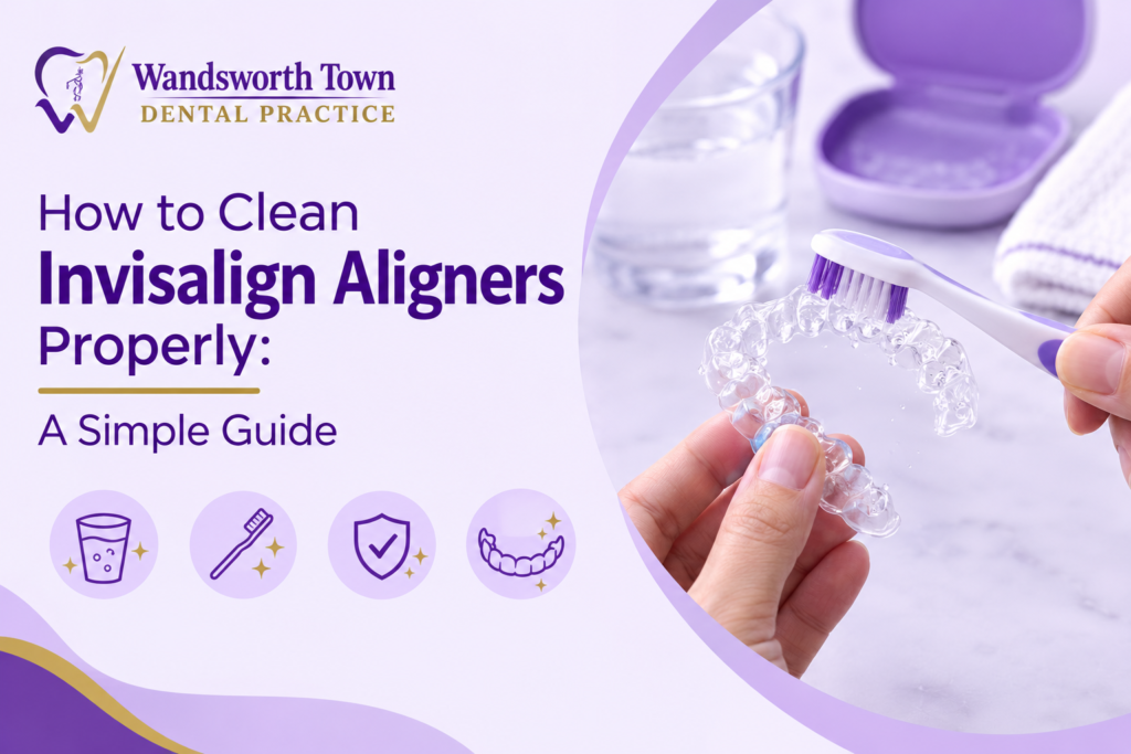 how to clean Invisalign aligners
