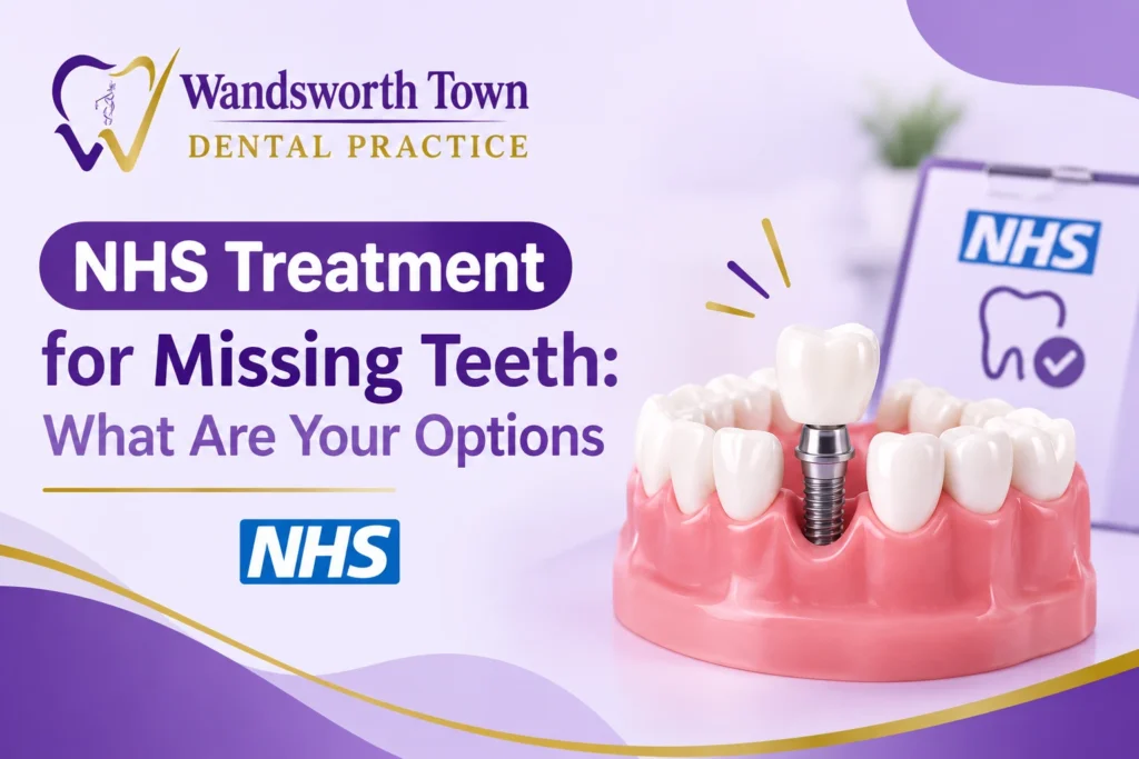 NHS treatment for missing teeth at Wandsworth Town Dental Practice
